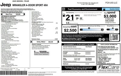 2025 Jeep Wrangler Sport