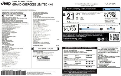 2017 Jeep Grand Cherokee Limited