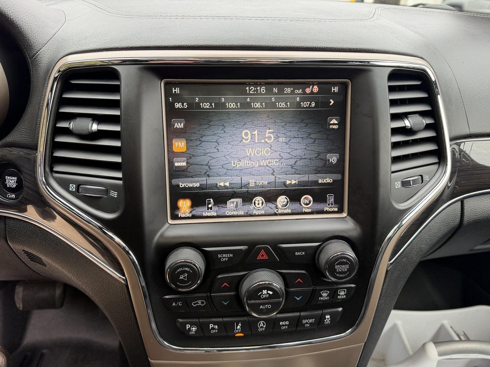 2017 Jeep Grand Cherokee Overland