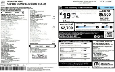 2023 RAM 1500 Limited