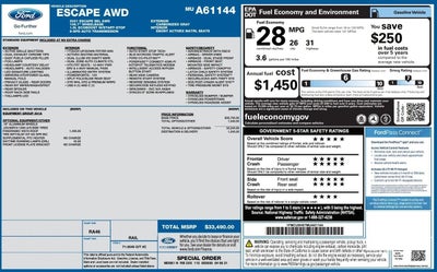 2021 Ford Escape SEL