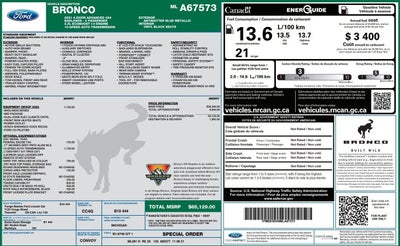 2021 Ford Bronco Base