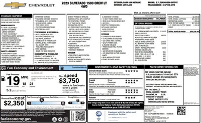 2023 Chevrolet Silverado 1500 LT