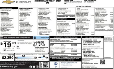 2023 Chevrolet Colorado Z71