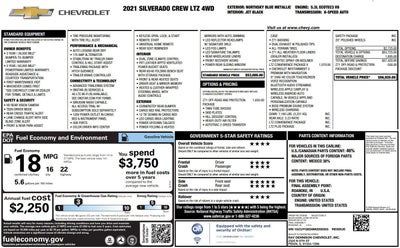 2021 Chevrolet Silverado 1500 LTZ