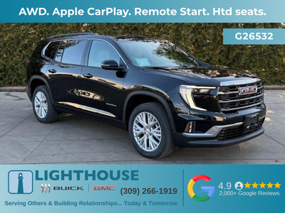 2026 GMC Acadia AWD Elevation