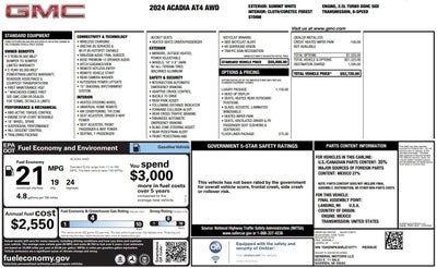 2024 GMC Acadia AT4