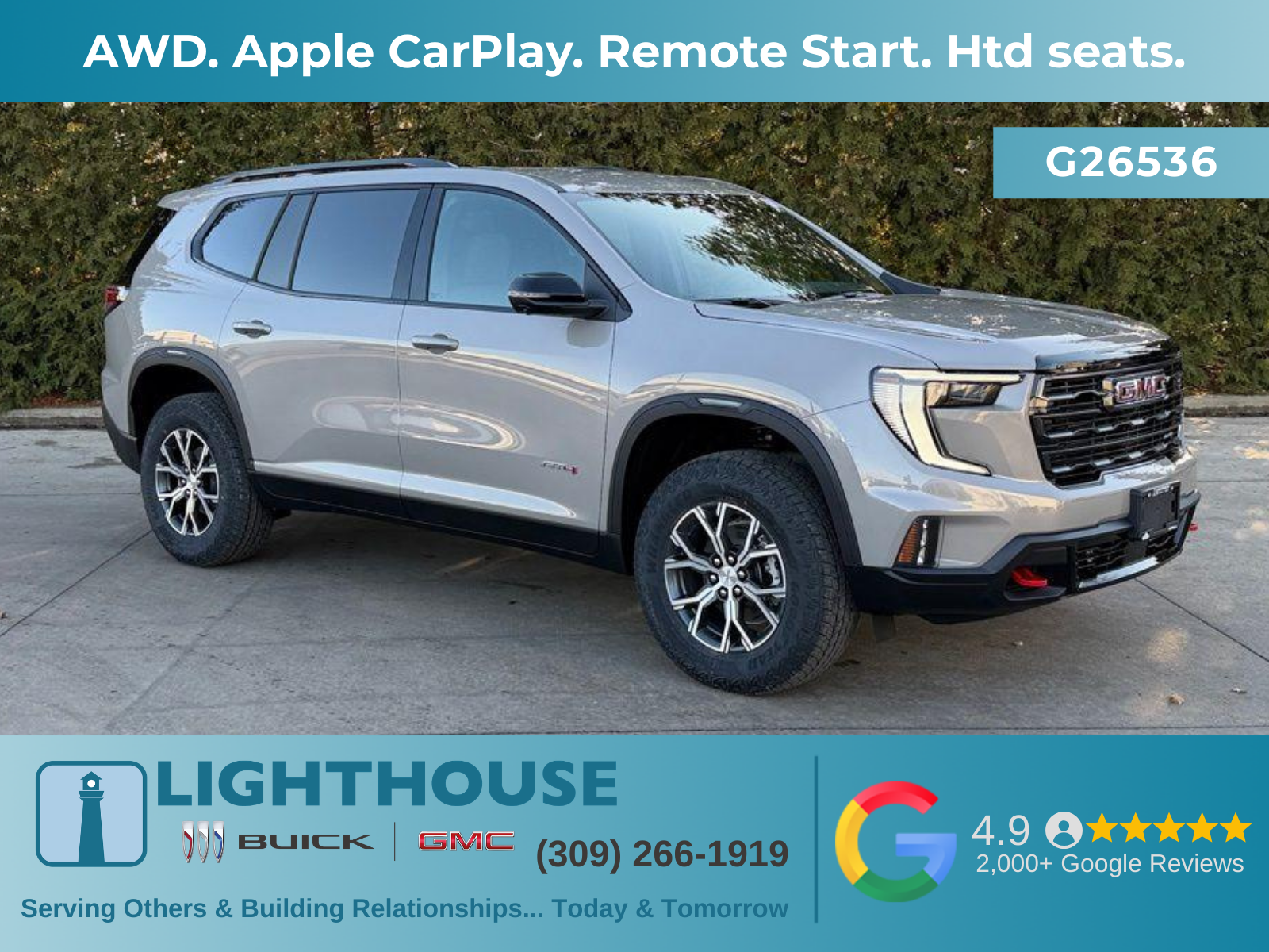 2026 GMC Acadia AWD AT4