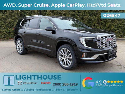 2026 GMC Acadia AWD Denali