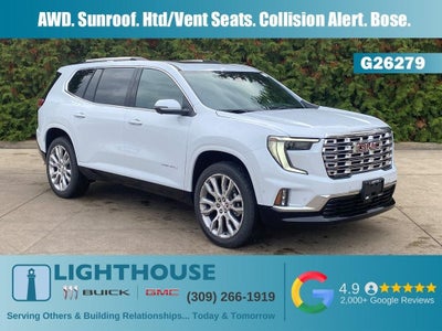 2026 GMC Acadia AWD Denali