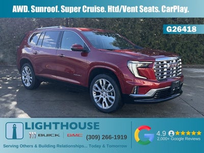 2026 GMC Acadia AWD Denali