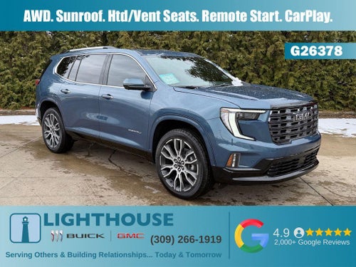 2026 GMC Acadia AWD Denali Ultimate