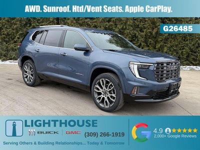 2026 GMC Acadia AWD Denali Ultimate