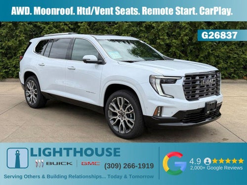 2026 GMC Acadia AWD Denali Ultimate