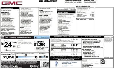2023 GMC Acadia SLT