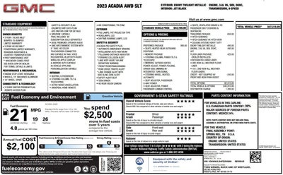 2023 GMC Acadia Base