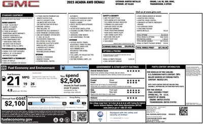 2023 GMC Acadia Denali