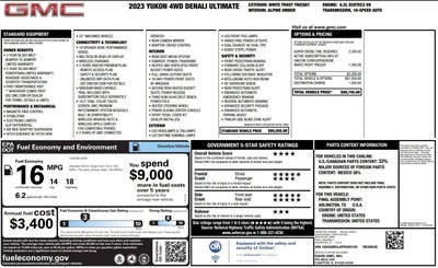 2023 GMC Yukon Base