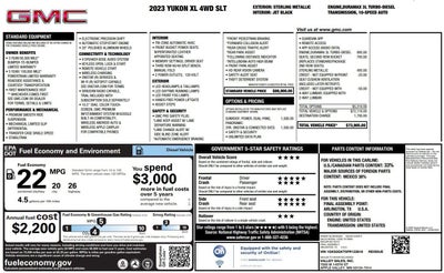 2023 GMC Yukon XL SLT