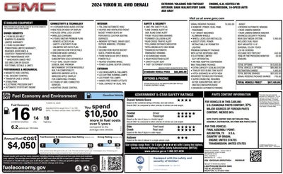 2024 GMC Yukon XL Denali