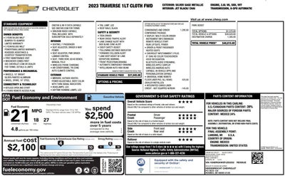 2023 Chevrolet Traverse LT