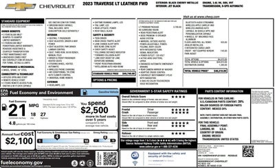 2023 Chevrolet Traverse LT Leather