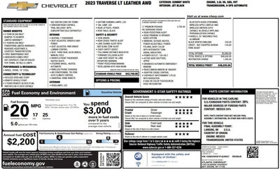 2023 Chevrolet Traverse LT Leather