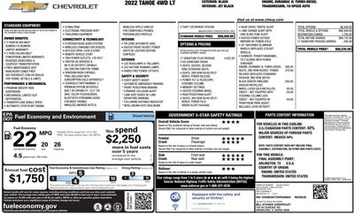 2022 Chevrolet Tahoe LT