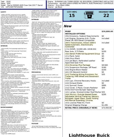 2019 GMC Sierra 2500 HD Denali