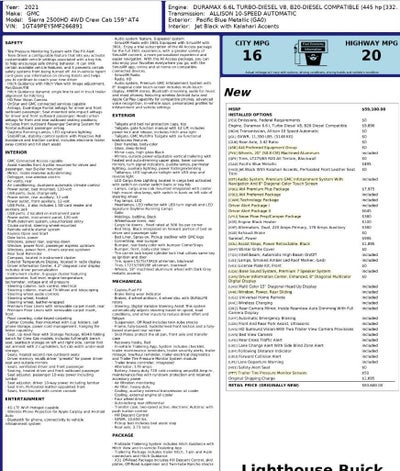 2021 GMC Sierra 2500 HD AT4