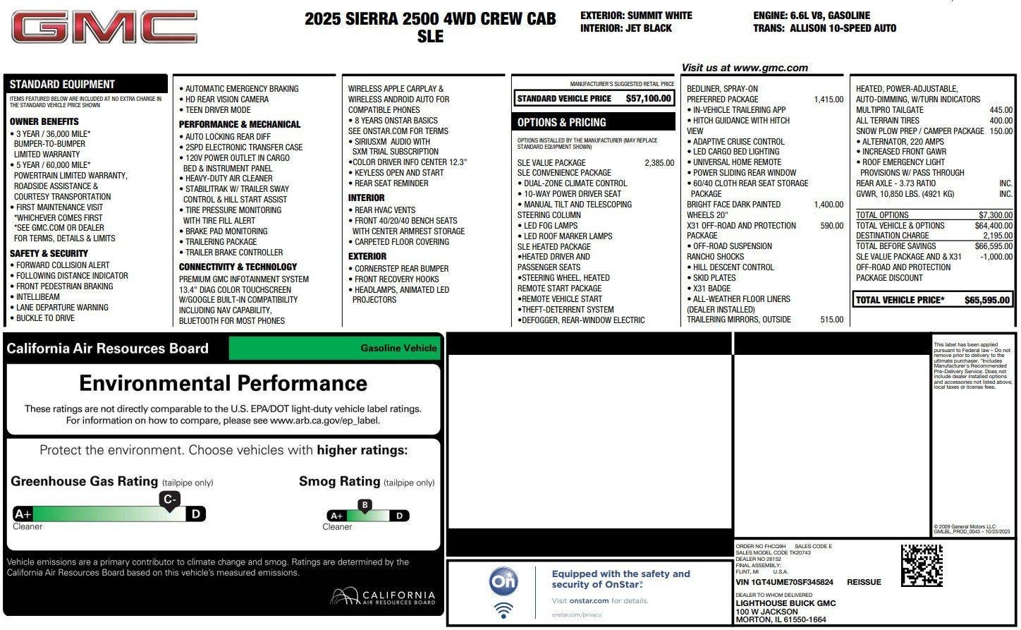 2025 GMC Sierra 2500 HD SLE