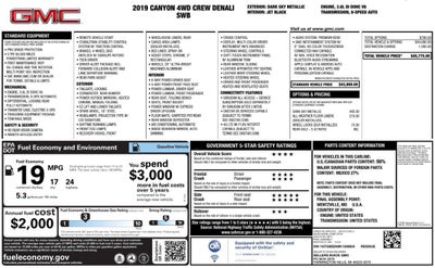 2019 GMC Canyon Denali