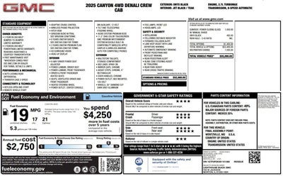 2025 GMC Canyon Denali