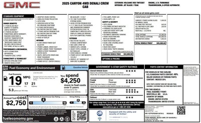 2025 GMC Canyon Denali
