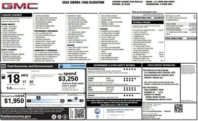 2022 GMC Sierra 1500 Elevation