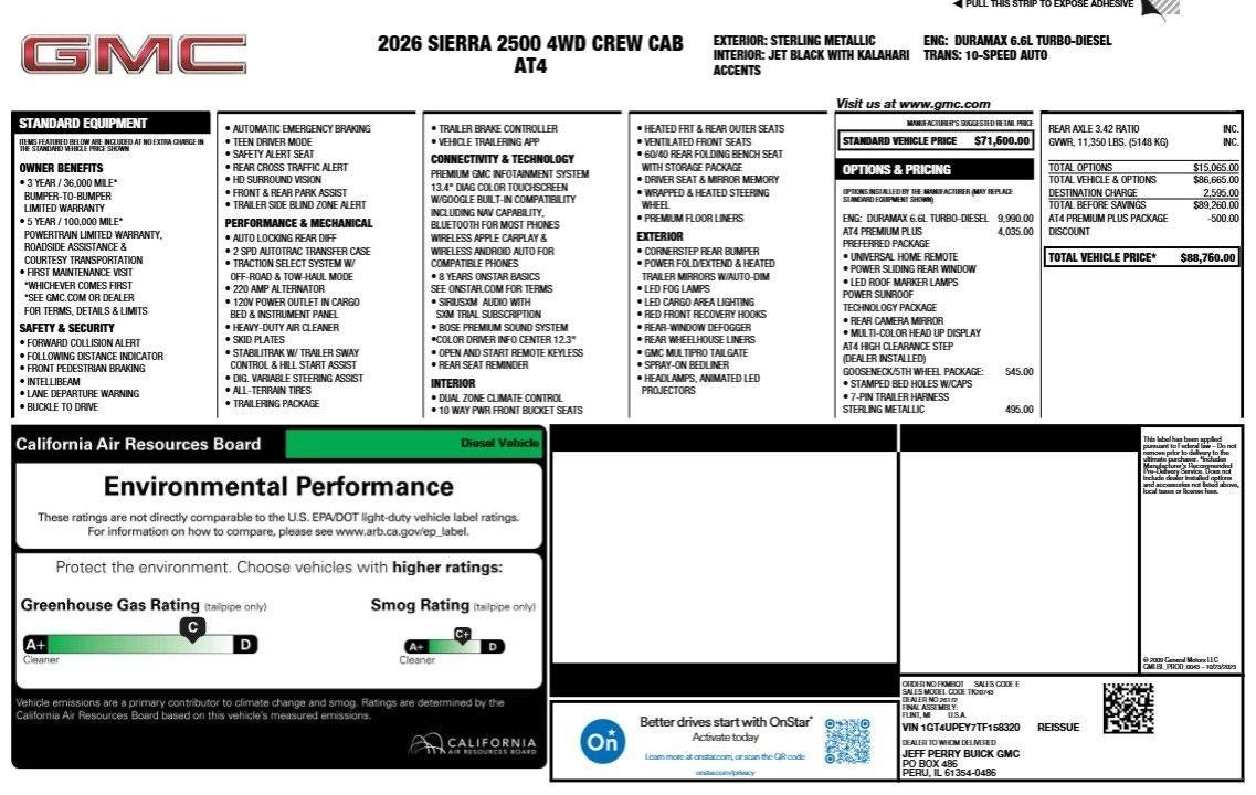 2025 GMC Sierra 1500 Elevation
