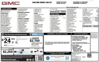 2026 GMC Sierra 1500 SLT