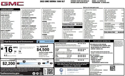 2022 GMC Sierra 1500 SLT