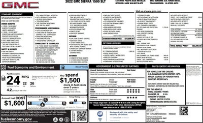 2022 GMC Sierra 1500 SLT