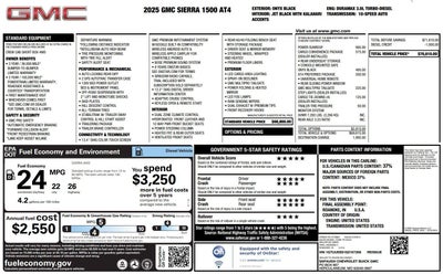 2025 GMC Sierra 1500 AT4
