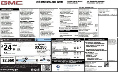 2025 GMC Sierra 1500 Denali