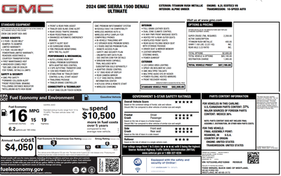 2024 GMC Sierra 1500 Denali Ultimate