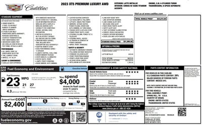 2023 Cadillac XT5 Premium Luxury
