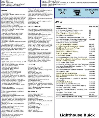 2019 Chevrolet Equinox LT