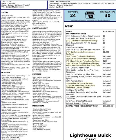 2018 Chevrolet Equinox LT