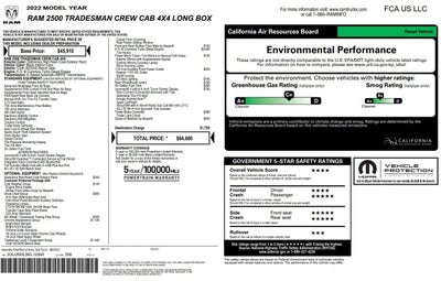 2022 RAM 2500 Tradesman