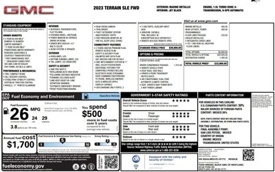 2023 GMC Terrain SLE