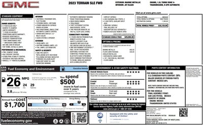 2023 GMC Terrain SLE