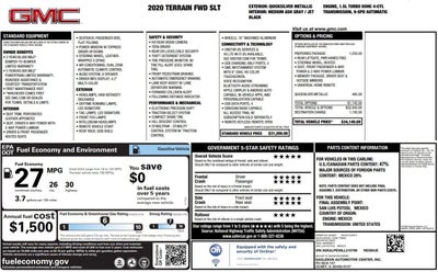 2020 GMC Terrain SLT