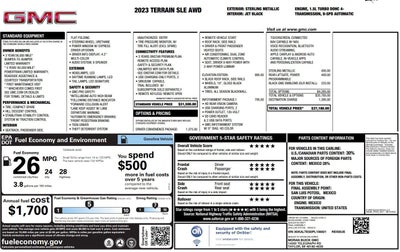 2023 GMC Terrain SLE